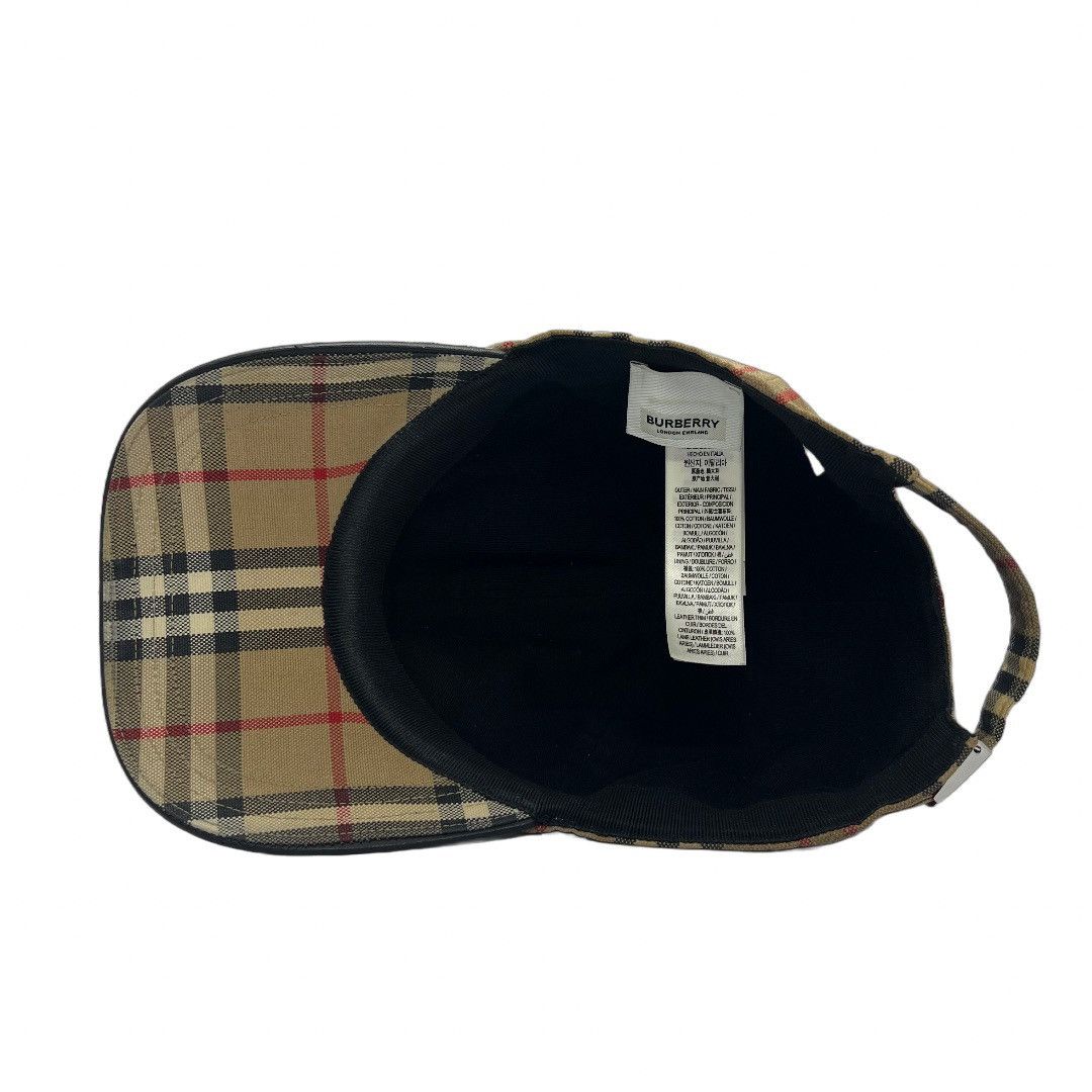 Burberry Burberry Check Baseball Cap Size ONE SIZE - 5 Thumbnail