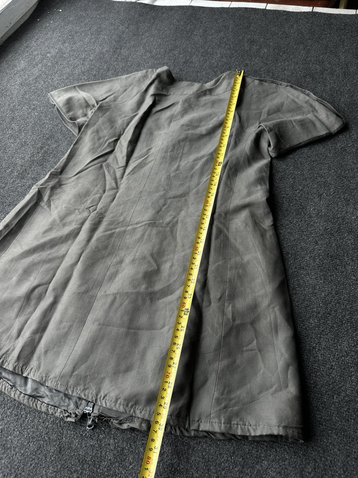 Armani ARMANI JEANS 🚨 GRAY ZIP DRESS LUXURY OLD MONEY WOMEN Size XS / US 0-2 / IT 36-38 - 15 Thumbnail