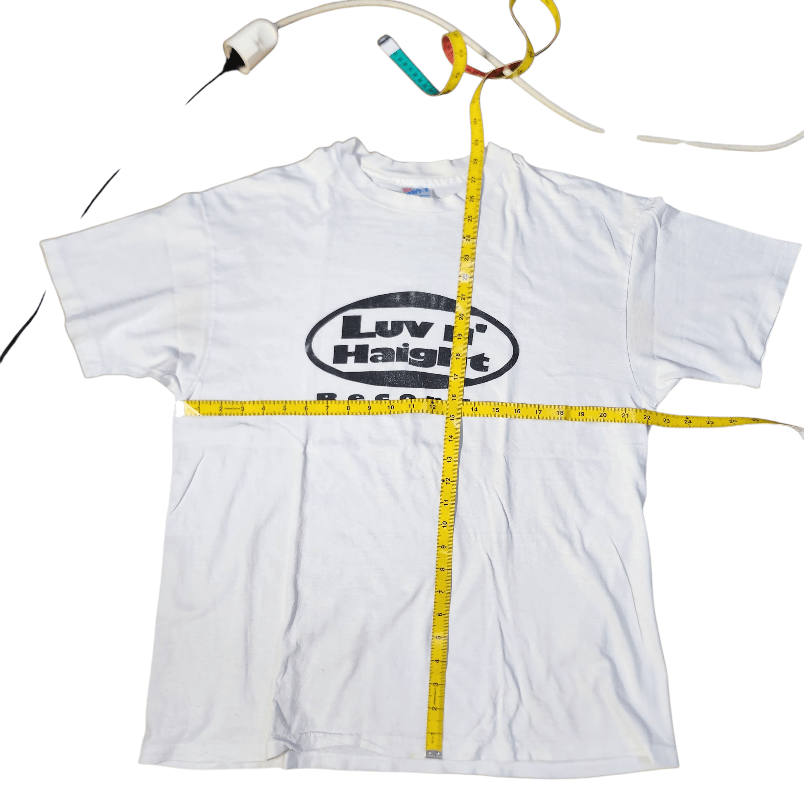 Hanes Vintage 90s Luv n' Haight Records tees Hanes shirts Size US L / EU 52-54 / 3 - 5 Thumbnail