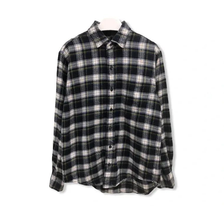 Vintage Villand Checked Plaid Tartan Flannel Shirt 👕
