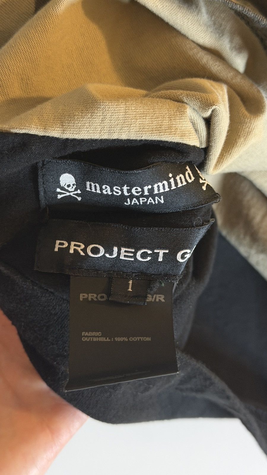 Mastermind Japan × PROJECT G/R Project G/R Mastermind MMJ Two Faced Outseam Tee Size US S / EU 44-46 / 1 - 3 Thumbnail
