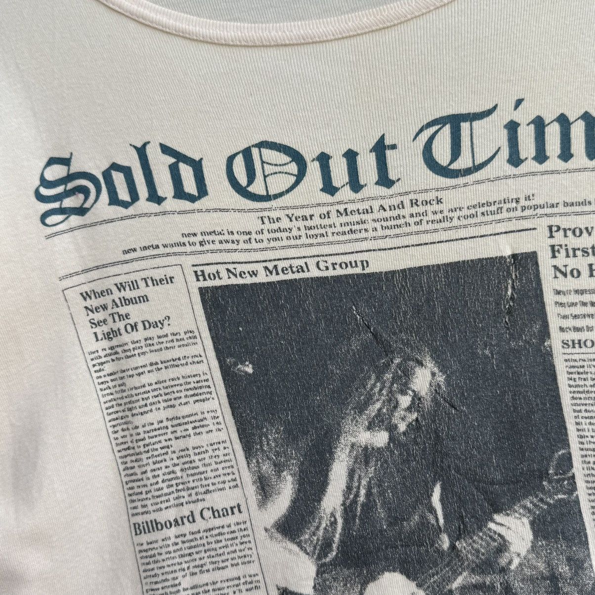 Japanese Brand Primal Point Grunge Band Y2K Potrait Wording Sold Out Times Size US L / EU 52-54 / 3 - 8 Thumbnail