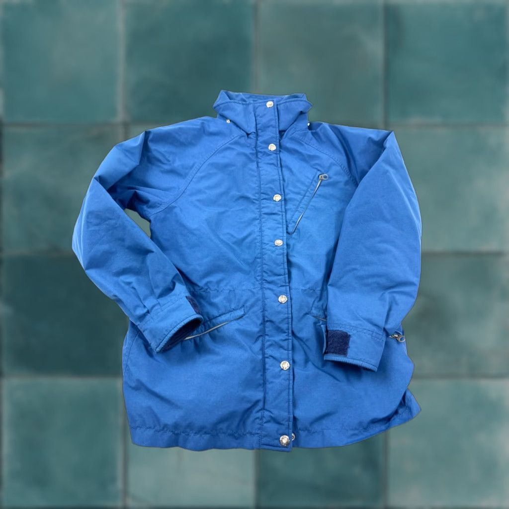 VINTAGE The North Face Jacket Womens Small Blue Gore-Tex Ski Snow Snap USA