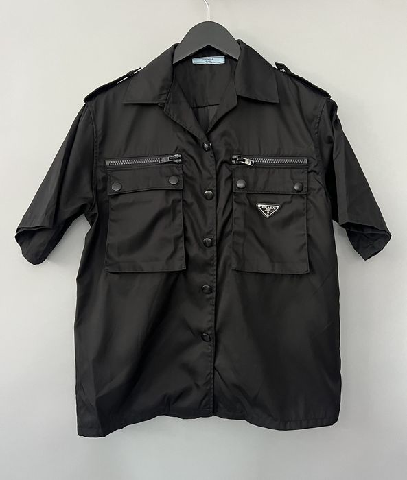 Prada Gabardine Military Nylon Shirt - シャツ