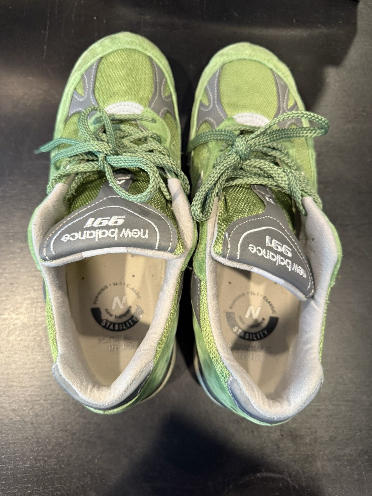 New Balance New Balance 991 Made in UK Bright Green US10 Size US 10 / EU 43 - 9 Thumbnail