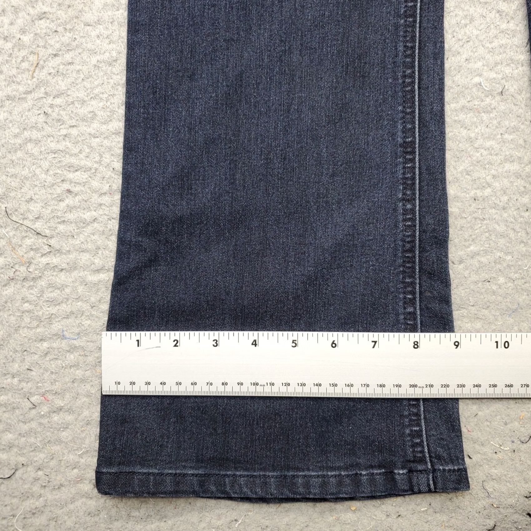 Vintage Wit & Wisdom Jeans Womens 10 Bootcut Blue Denim Slim Fit L157BBEA Size 32" / US 10 / IT 46 - 5 Thumbnail