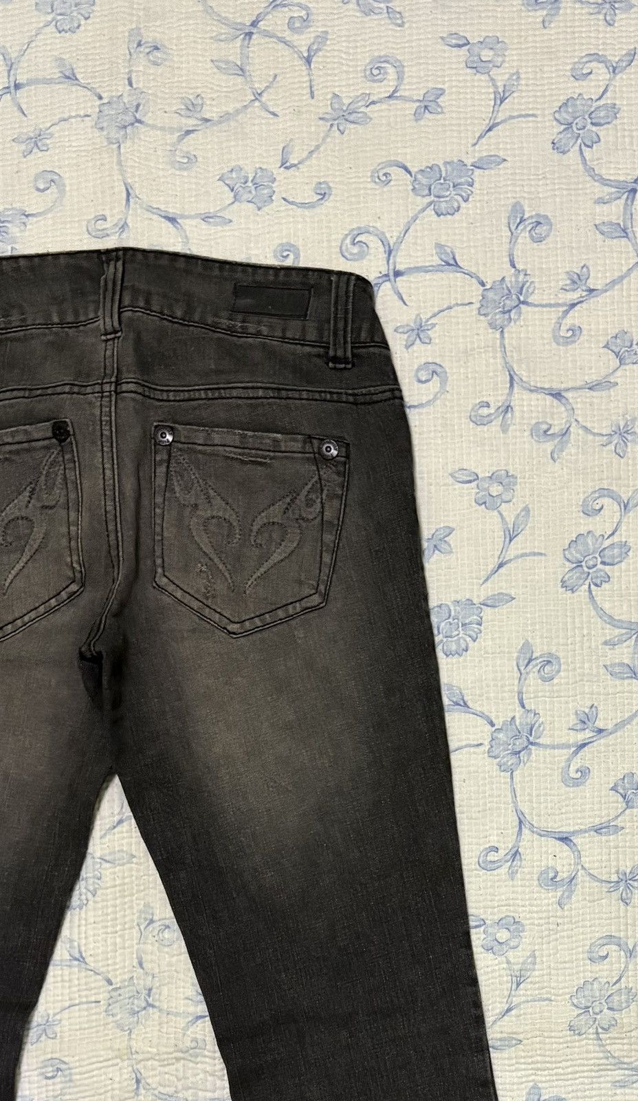 Vintage Celebrity Pink Jeans Streetwear Flared Denim Size US 28 / EU 44 - 15 Thumbnail