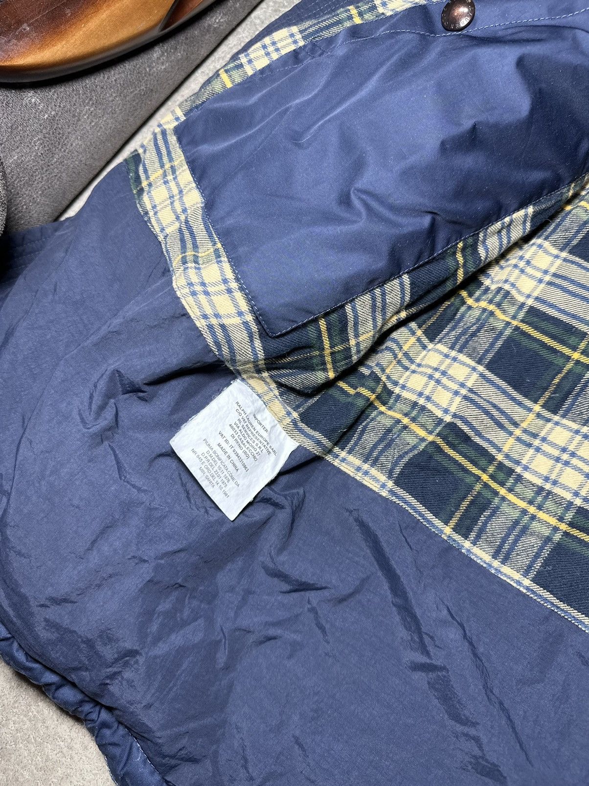 Polo Ralph Lauren × Ralph Lauren × Vintage Polo Ralph Lauren Navy Down Hooded Puffer Jacket Vintage Size US S / EU 44-46 / 1 - 10 Thumbnail