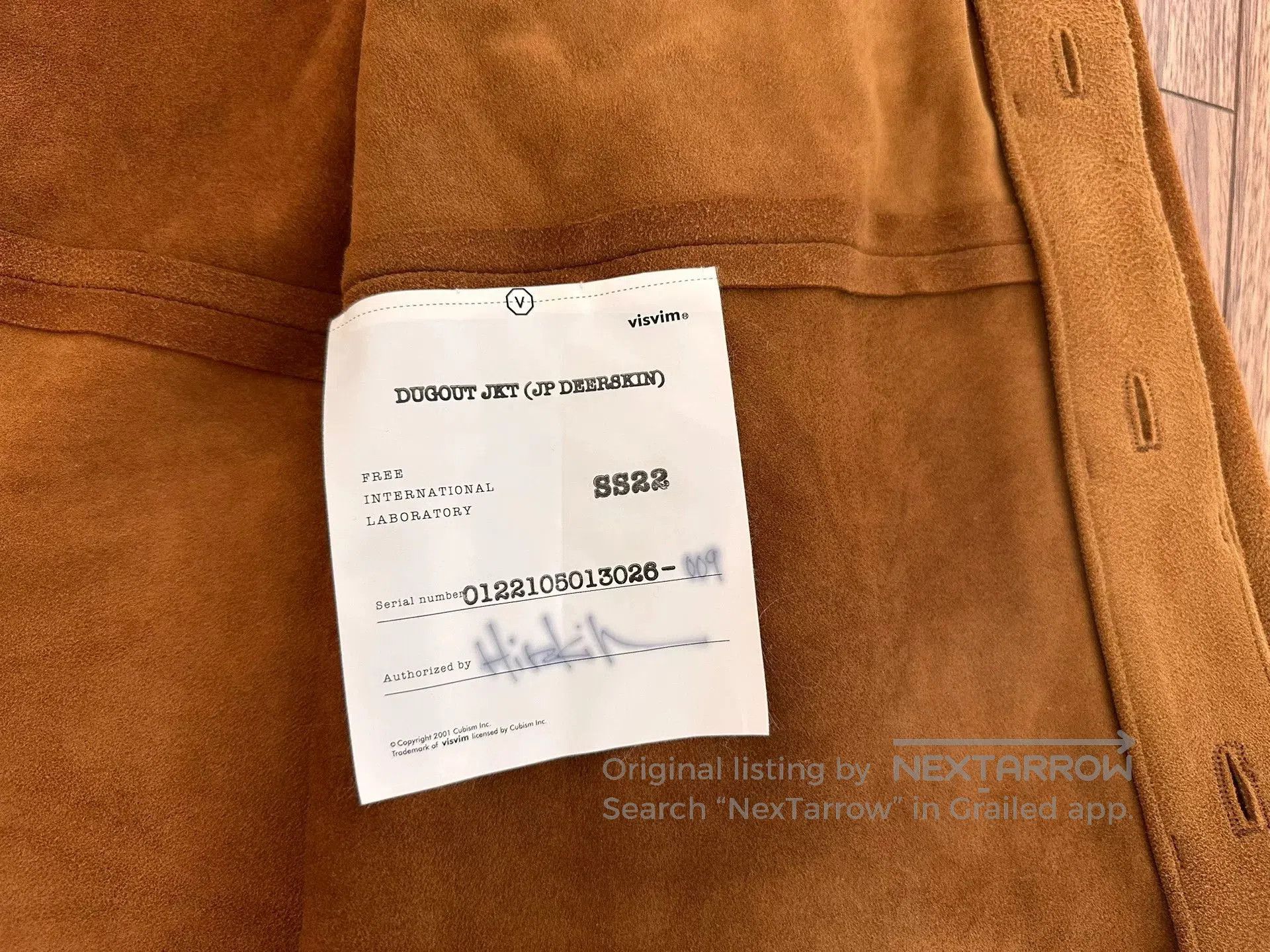 Visvim visvim dugout jkt deerskin baseball jacket. Size US S / EU 44-46 / 1 - 4 Thumbnail
