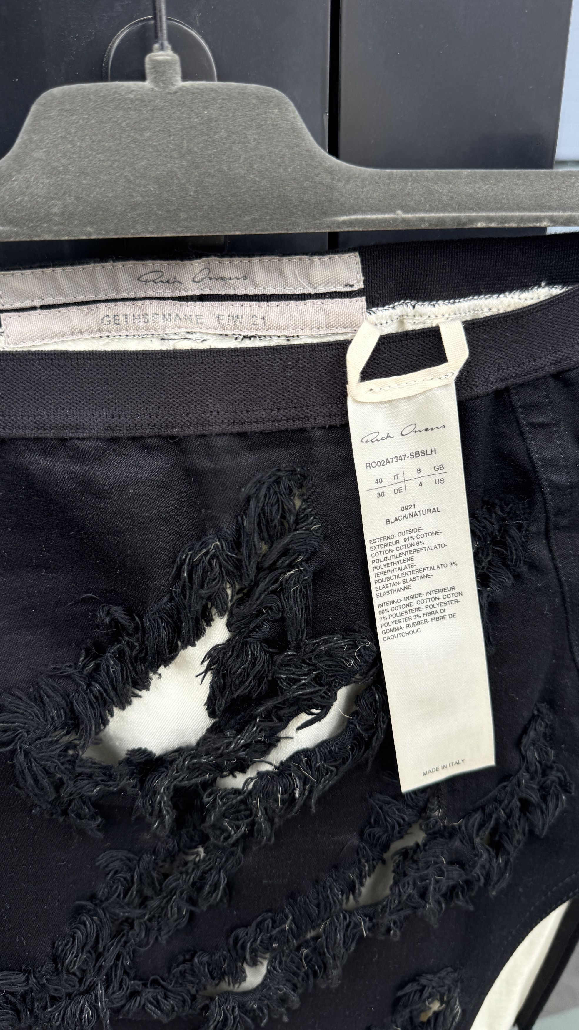 Rick Owens Rick Owens Gethsemane Distressed Skirt Size 27" / US 4 / IT 40 - 4 Thumbnail