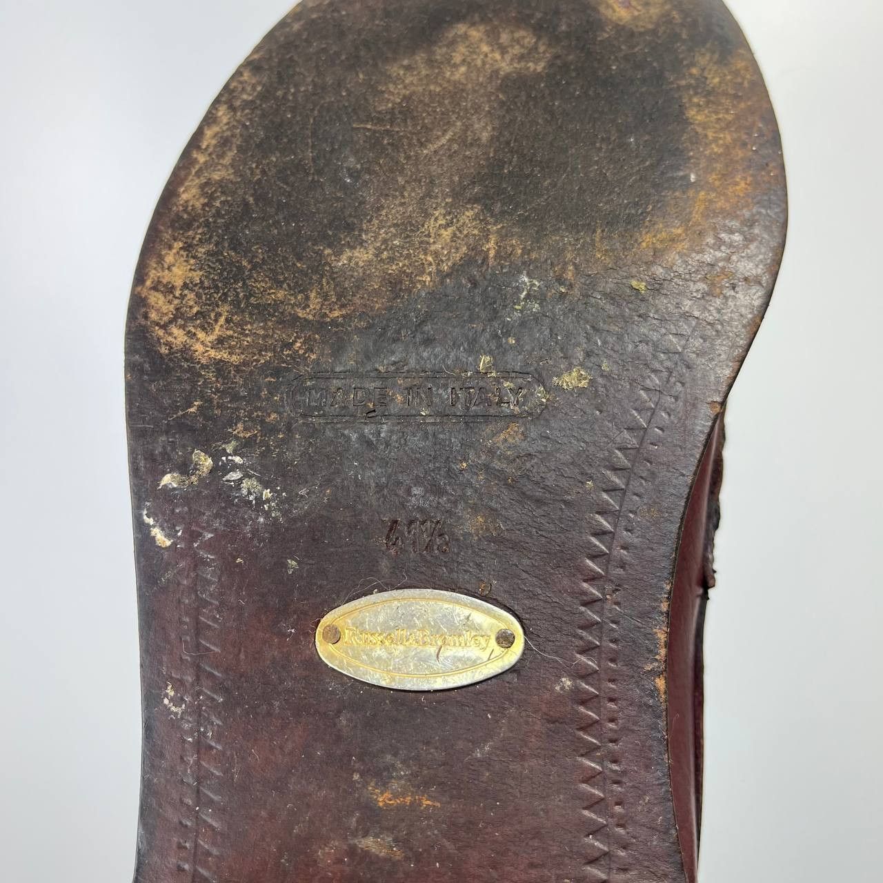 Russell & Bromley Russell And Bromley Tassel Loafers Burgundy Leather 41.5 Size US 7.5 / EU 40-41 - 10 Thumbnail