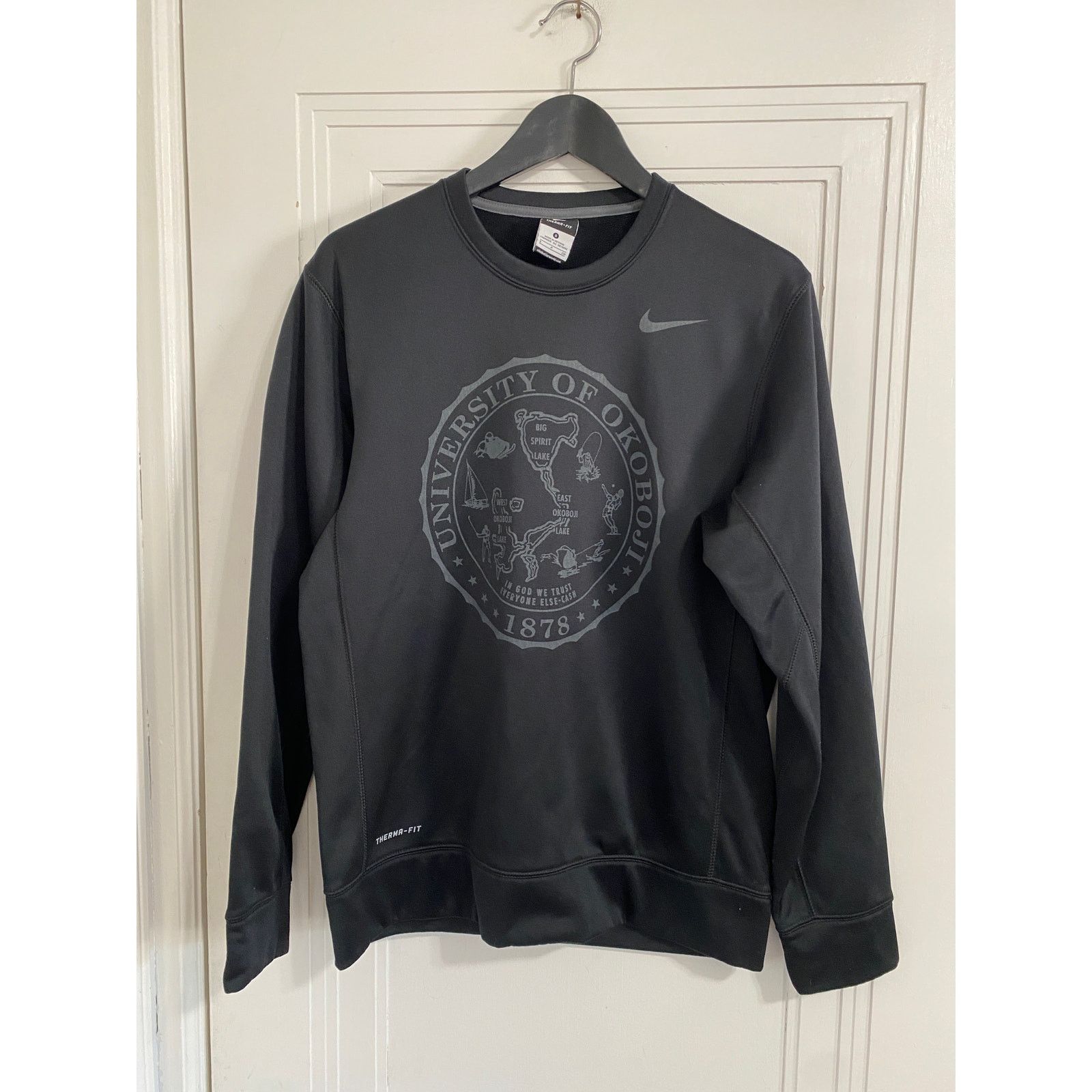 Nike University of Okoboji Nike Therma Fit Sweatshirt Size Small Size US S / EU 44-46 / 1 - 1 Thumbnail