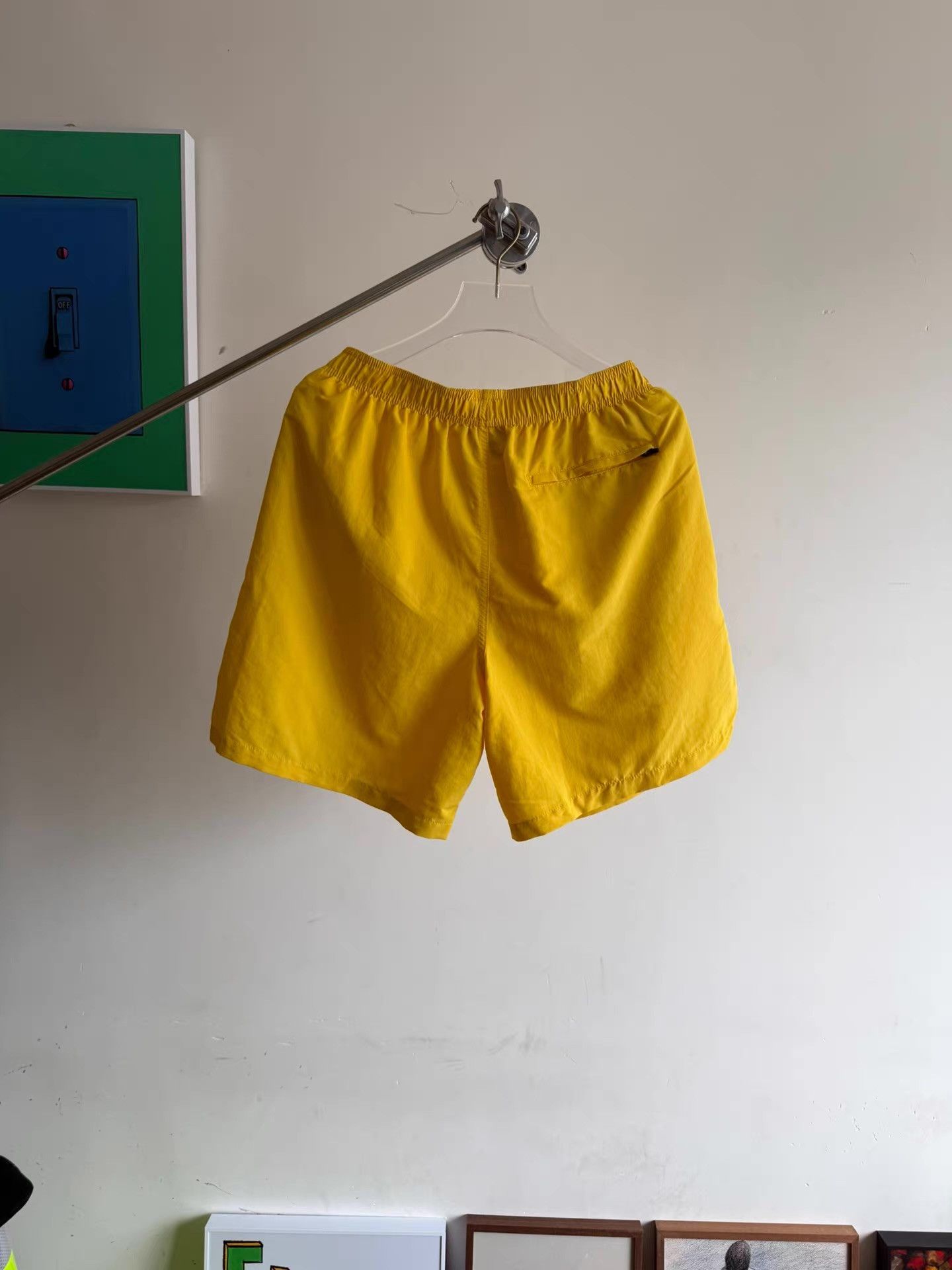 Stussy STUSSY Yellow Surf Shorts Q17 Size US 34 / EU 50 - 2 Thumbnail