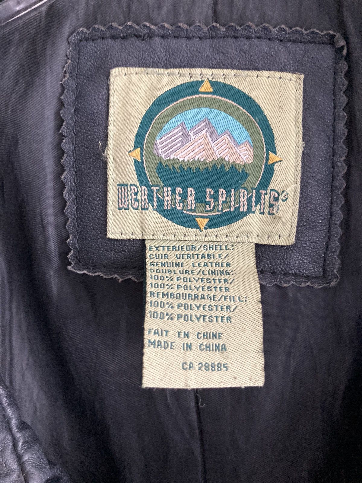 Vintage Vintage Werther Springs Leather Jacket Size US XL / EU 56 / 4 - 2 Thumbnail