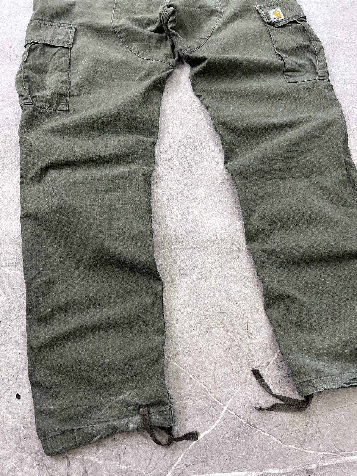 Carhartt × Vintage VINTAGE CARGO AVIATION DISTRESSED 2000s pants y2k olive Size US 34 / EU 50 - 11 Thumbnail