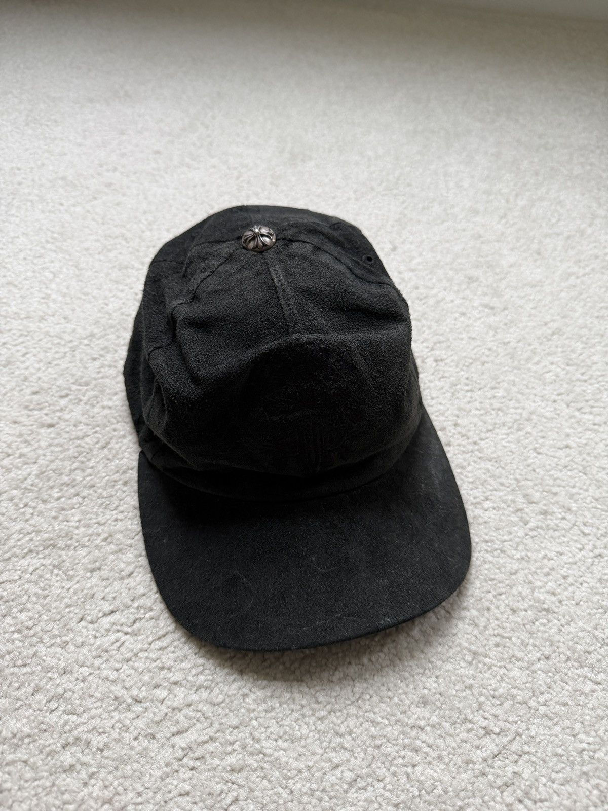 Chrome Hearts CH SUEDE CAP Size ONE SIZE - 3 Thumbnail
