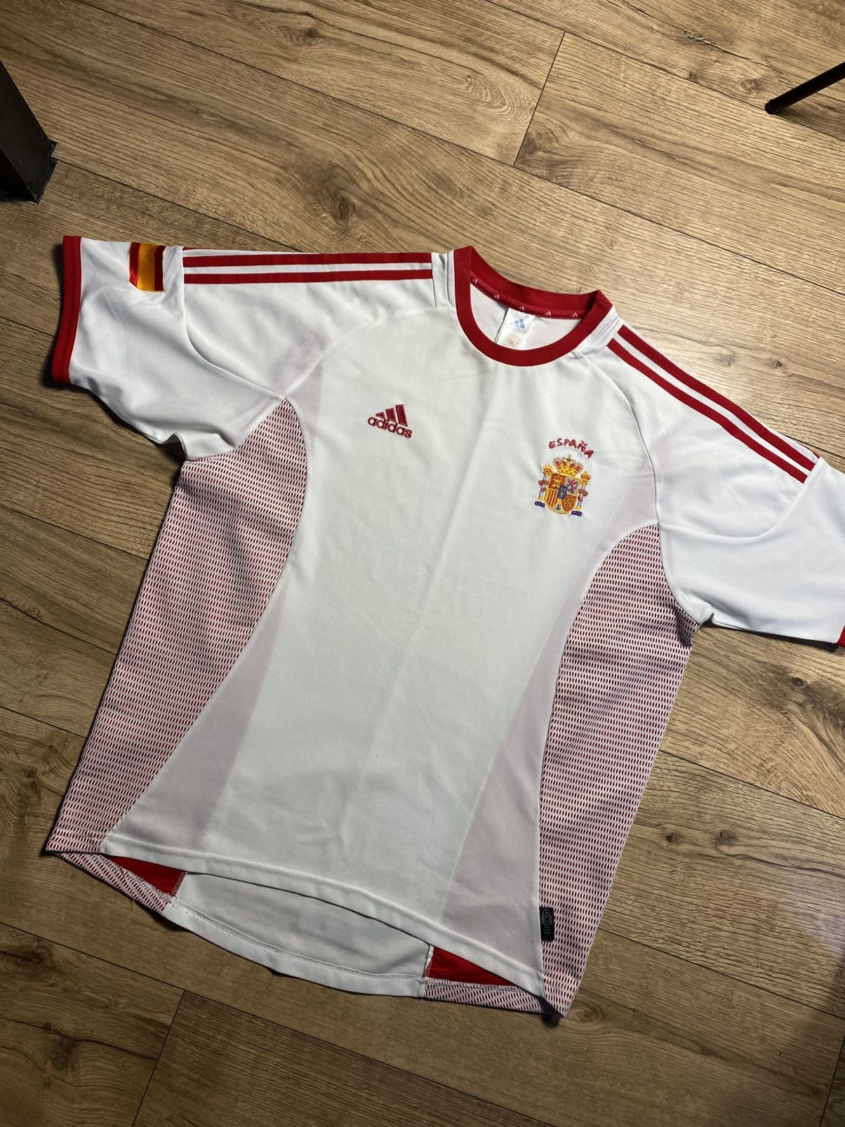 Adidas Vintage Adidas Spain Away Football Shirt 02-04 World Cup M Size US M / EU 48-50 / 2 - 1 Thumbnail