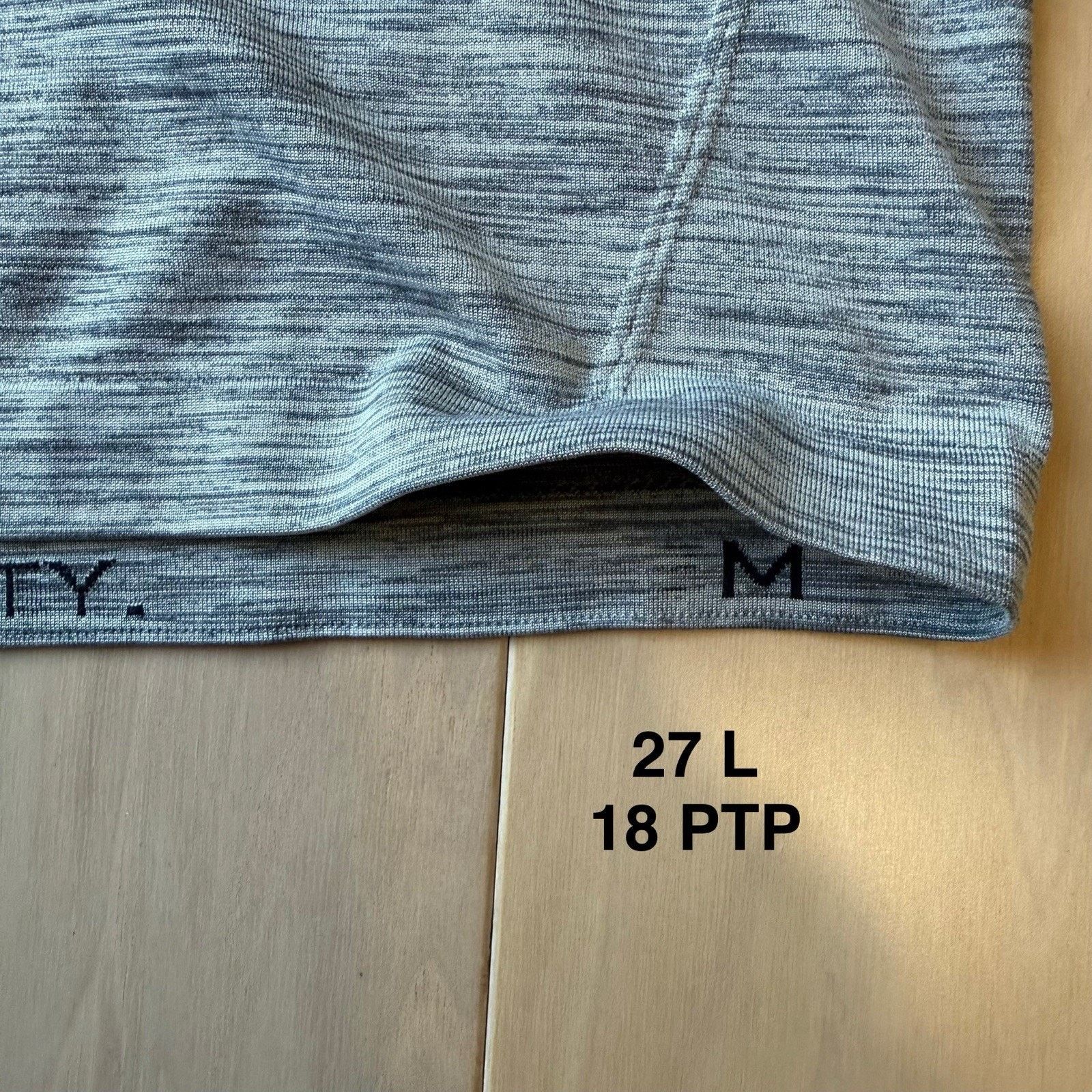 Lululemon Lululemon Vent Shirt Medium Gray Yoga Running Workout Size US M / EU 48-50 / 2 - 5 Thumbnail