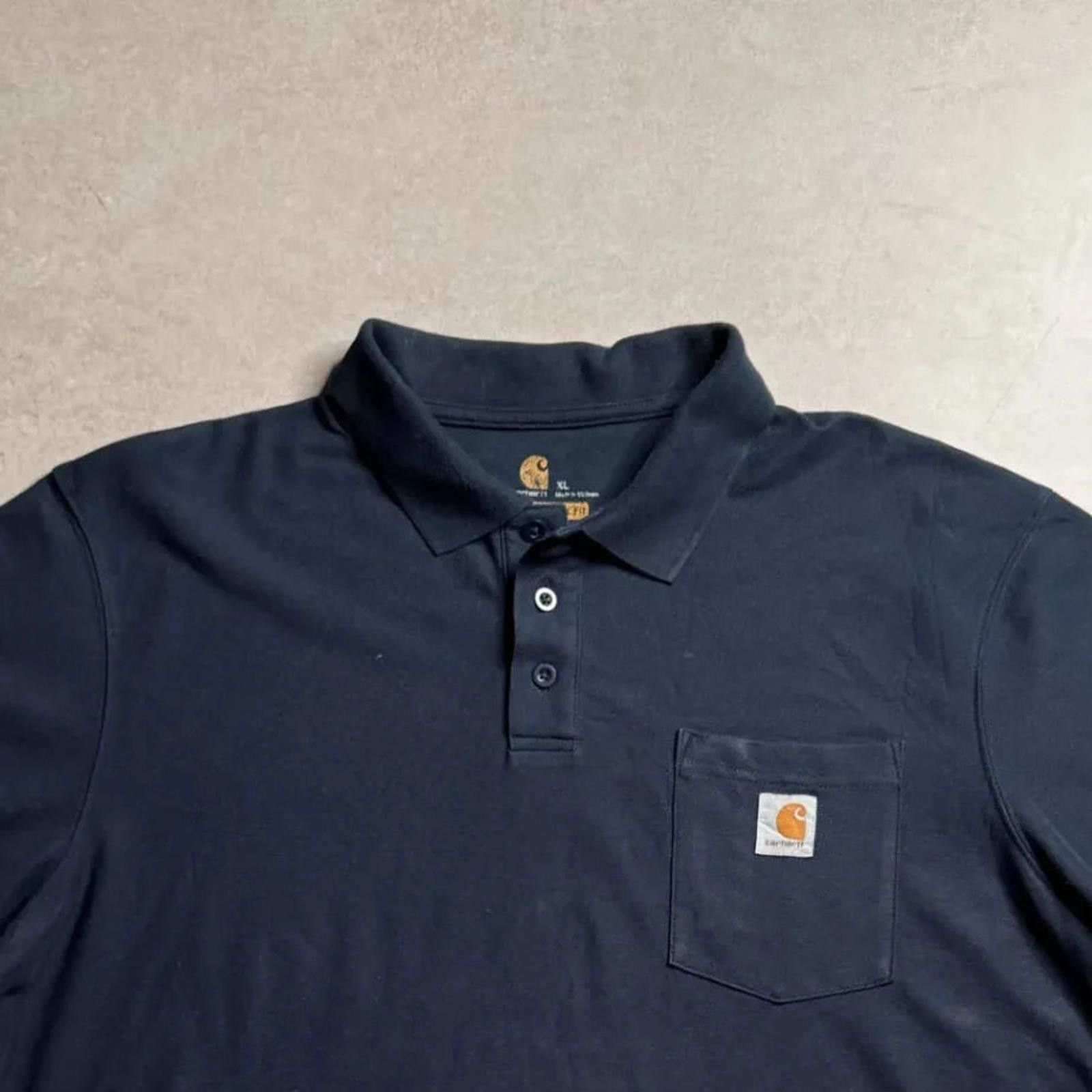 Carhartt Vintage Carhartt Navy Tshirt - XL Size US XL / EU 56 / 4 - 3 Thumbnail
