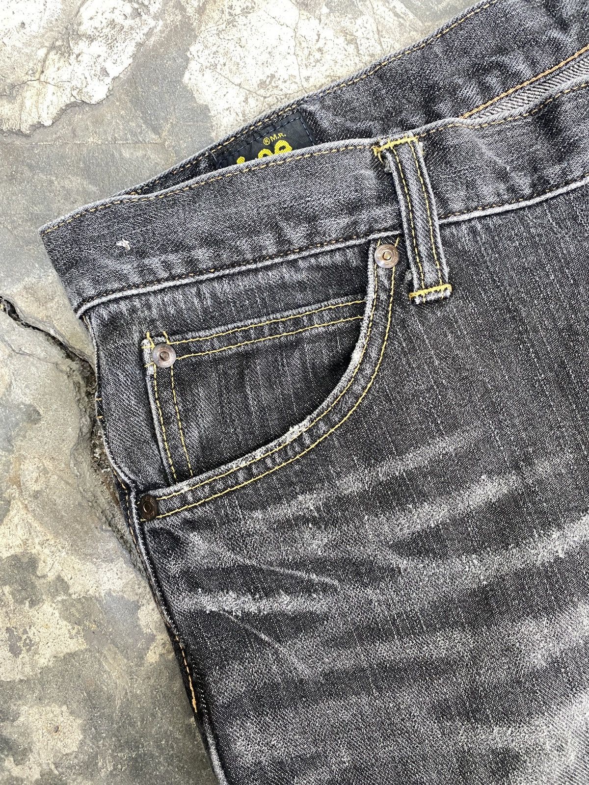 Lee Vintage Lee Rider Faded Denim Flare Size US 34 / EU 50 - 7 Thumbnail