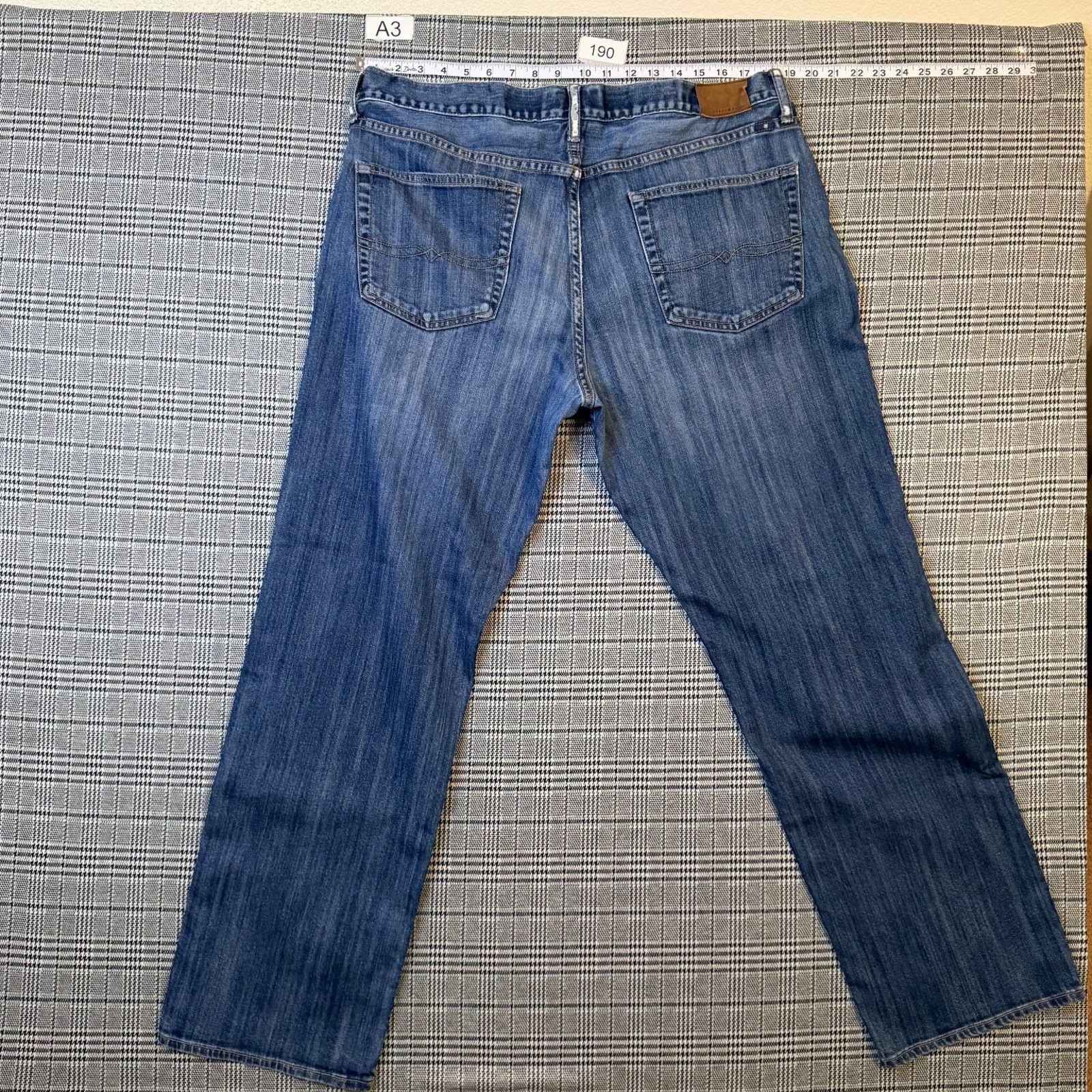 Lucky Brand Lucky Brand Men's Jeans Blue Wash Denim Straight Leg 38x30 Size US 38 / EU 54 - 1 Thumbnail