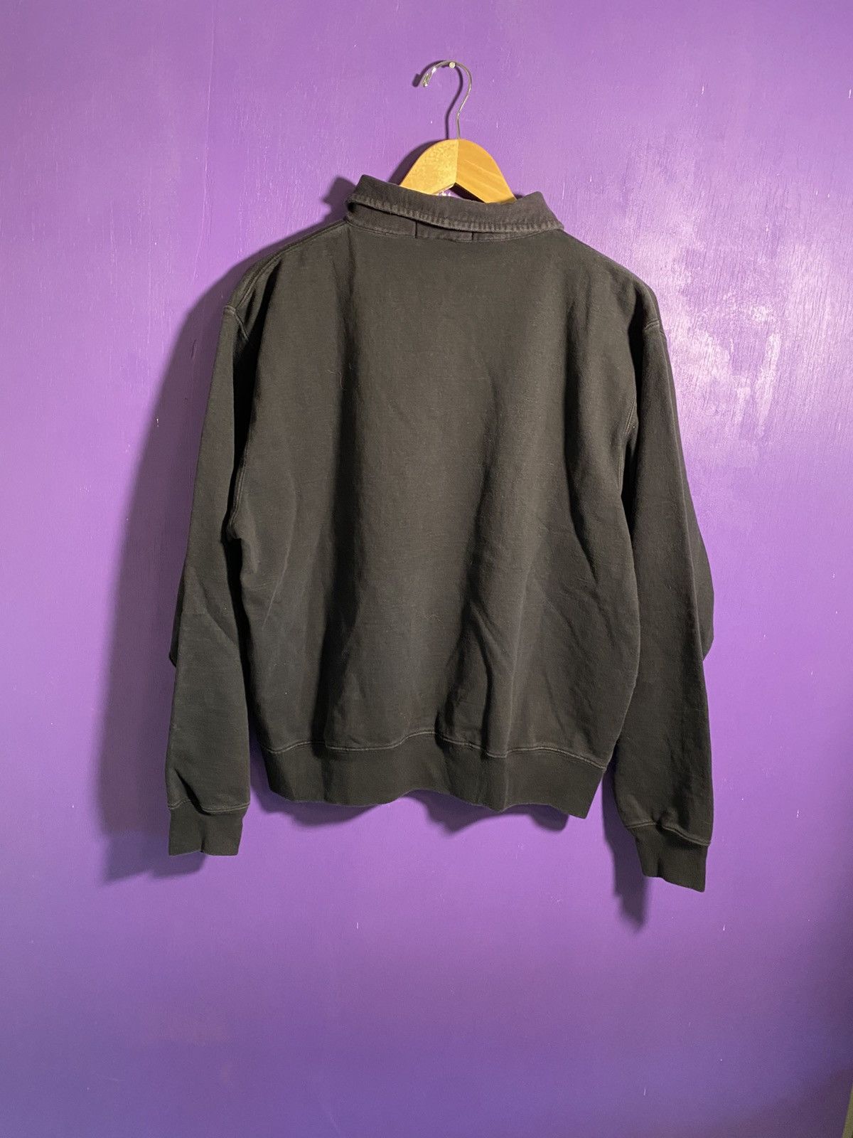 Polo Ralph Lauren Vintage 90s Polo sport quarterzip logo sweatshirt Size US M / EU 48-50 / 2 - 2 Thumbnail