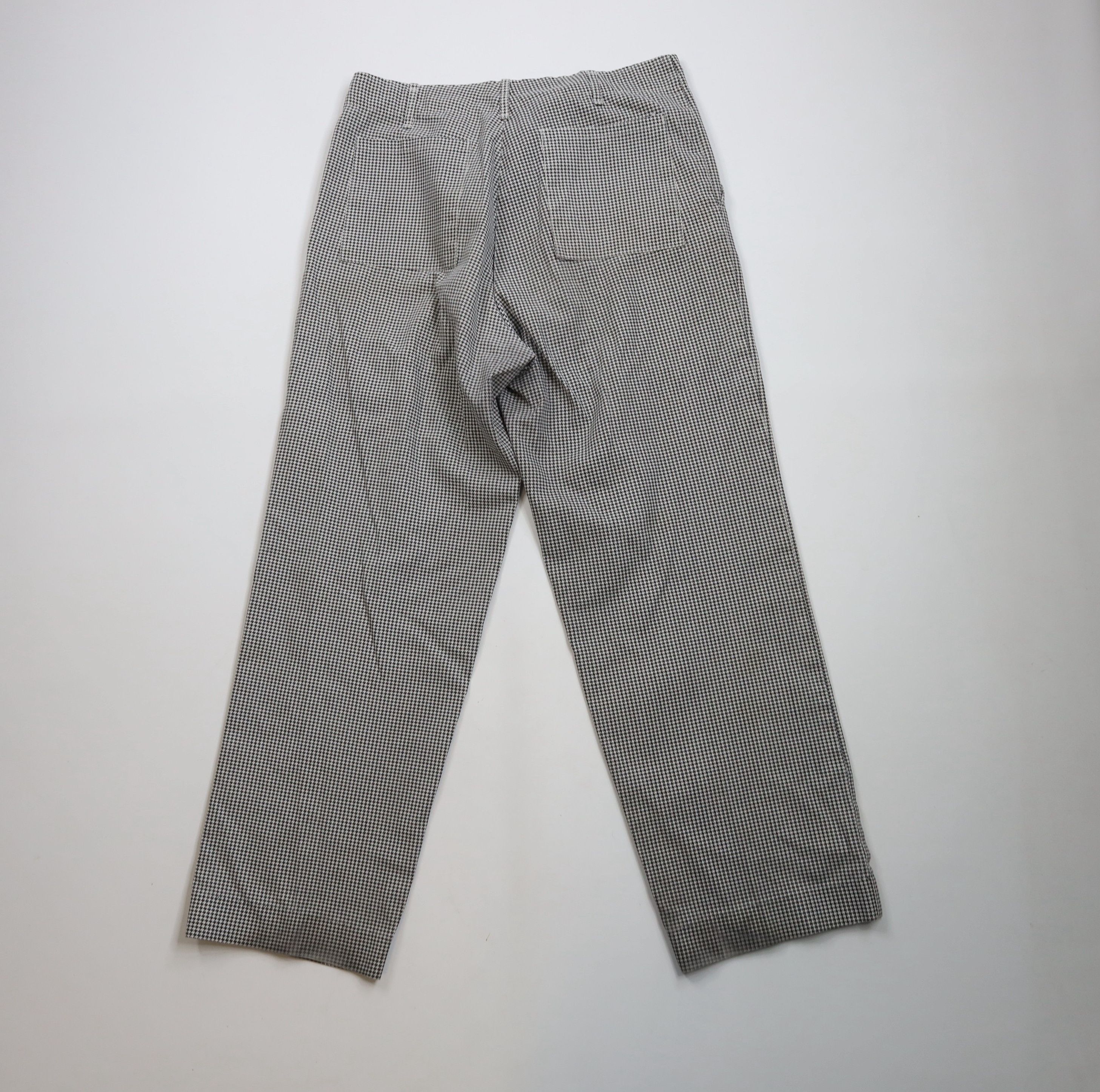 Vintage Vintage 70s Streetwear Houndstooth Wide Leg Pants USA Size US 36 / EU 52 - 11 Thumbnail