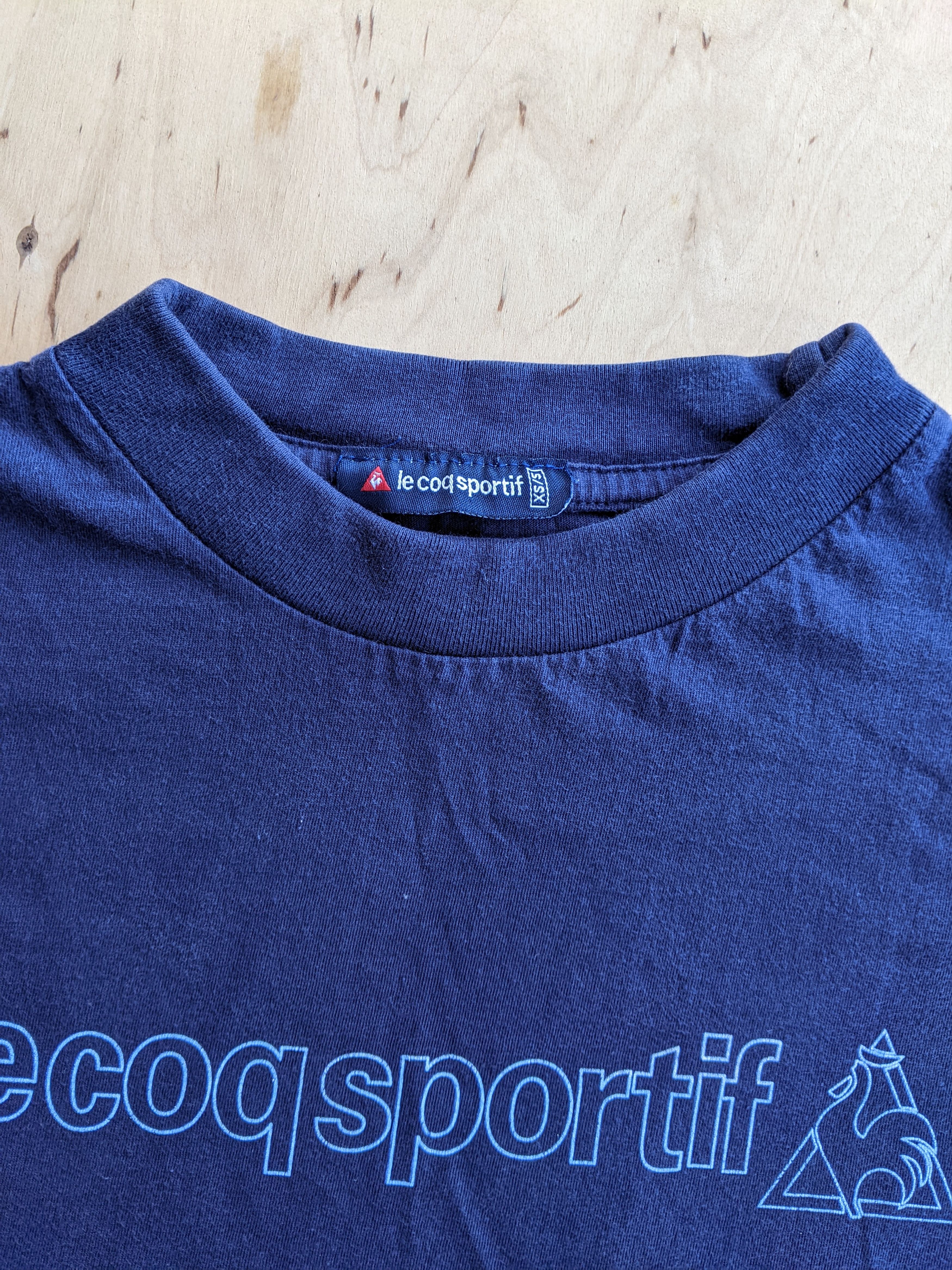Le Coq Sportif × Vintage LeCoqSportif Vintage 90s / 00s Cotton Tshirt Size S Size US S / EU 44-46 / 1 - 3 Thumbnail