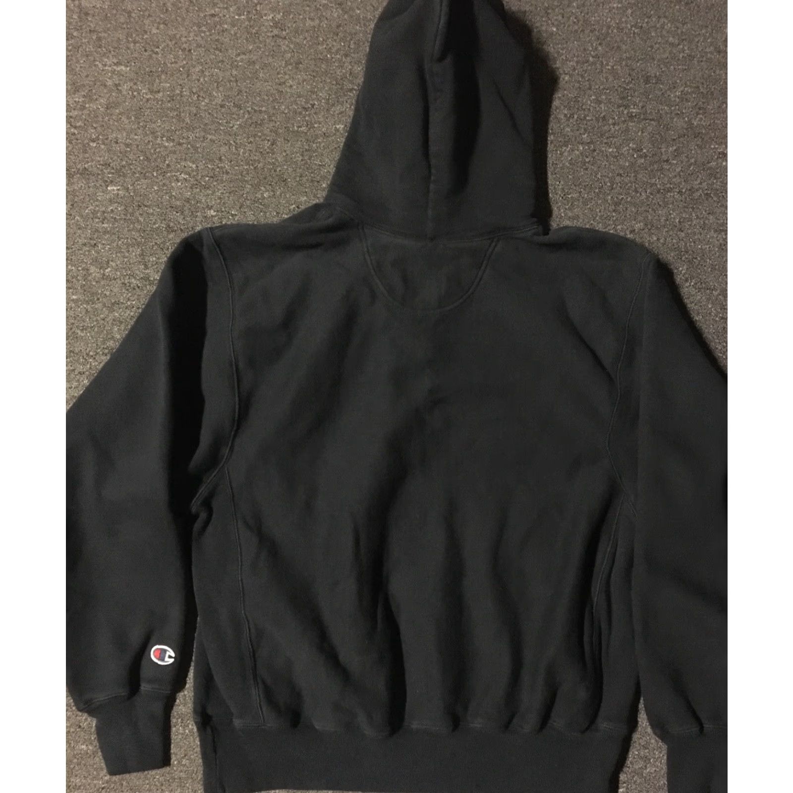 Champion VINTAGE Champion Kathys Pub Spellout Hoodie M Black 90s Bar Pub Grunge USA Mens Size M Shirt? Size US M / EU 48-50 / 2 - 6 Thumbnail