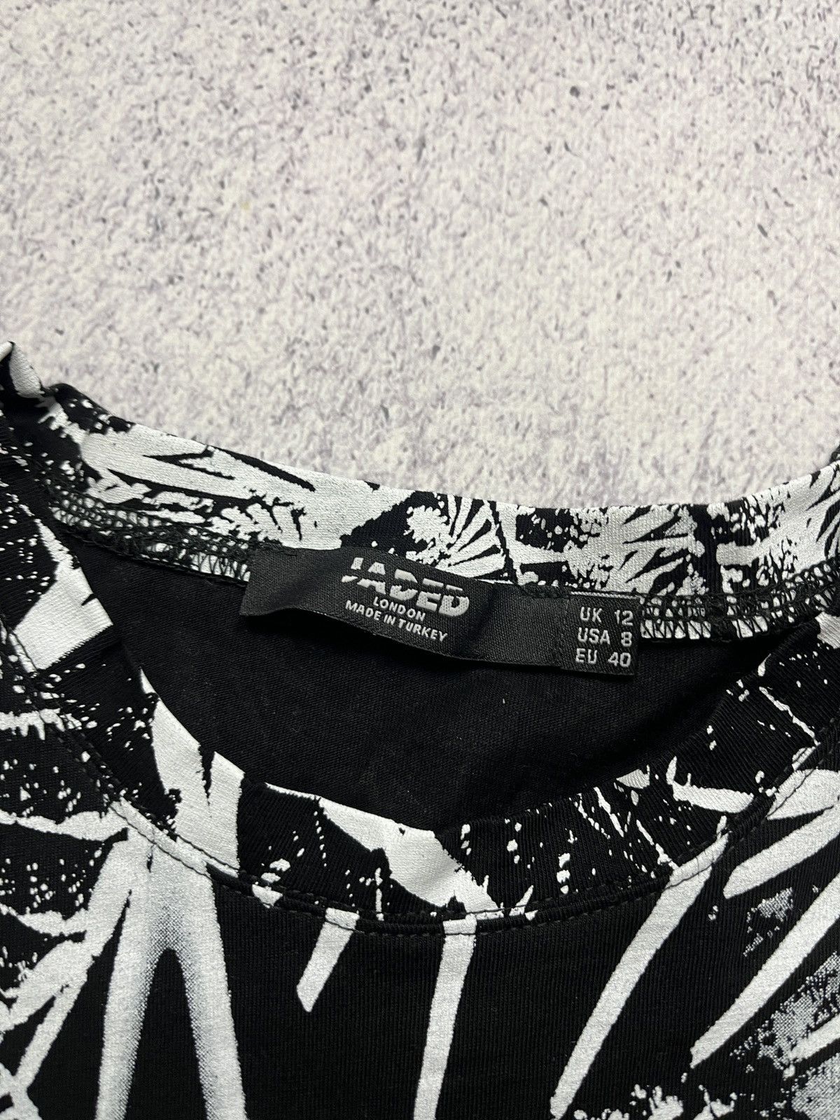 Jaded London Jaded London T Shirt All Over Abstract Print Streetwear Size US M / EU 48-50 / 2 - 8 Thumbnail