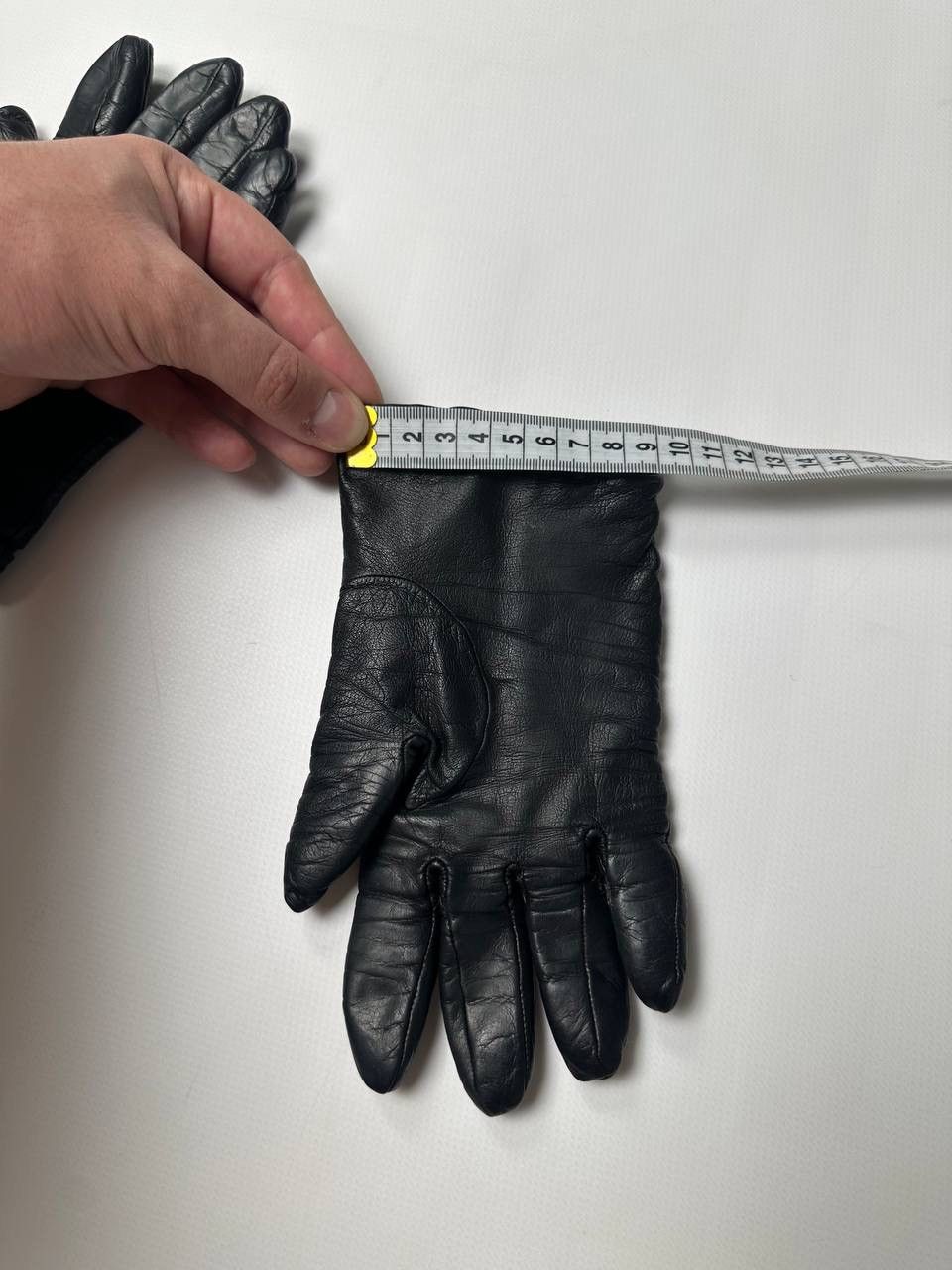 Burberry 90s Burberrys Vintage Rare Leather Womens Gloves Size ONE SIZE - 9 Thumbnail
