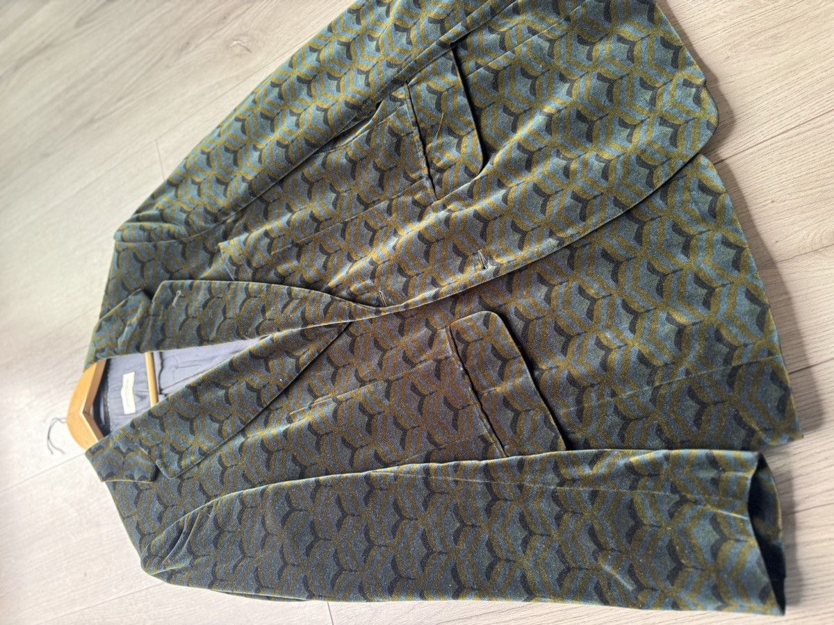Dries Van Noten Dries Van Noten Velvet Blazer 50 Size 50R - 2 Thumbnail