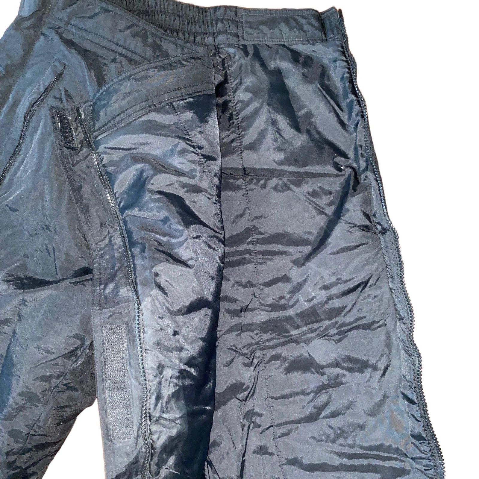 Vintage Mountain Tek side zip leg Elastic Waist Fully Lined Pants 10 Size 32" / US 10 / IT 46 - 6 Thumbnail