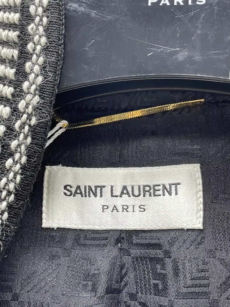 Saint Laurent Paris SAINT LAURENT Wool Bomber Jacket- Size US XS / EU 42 / 0 - 4 Thumbnail