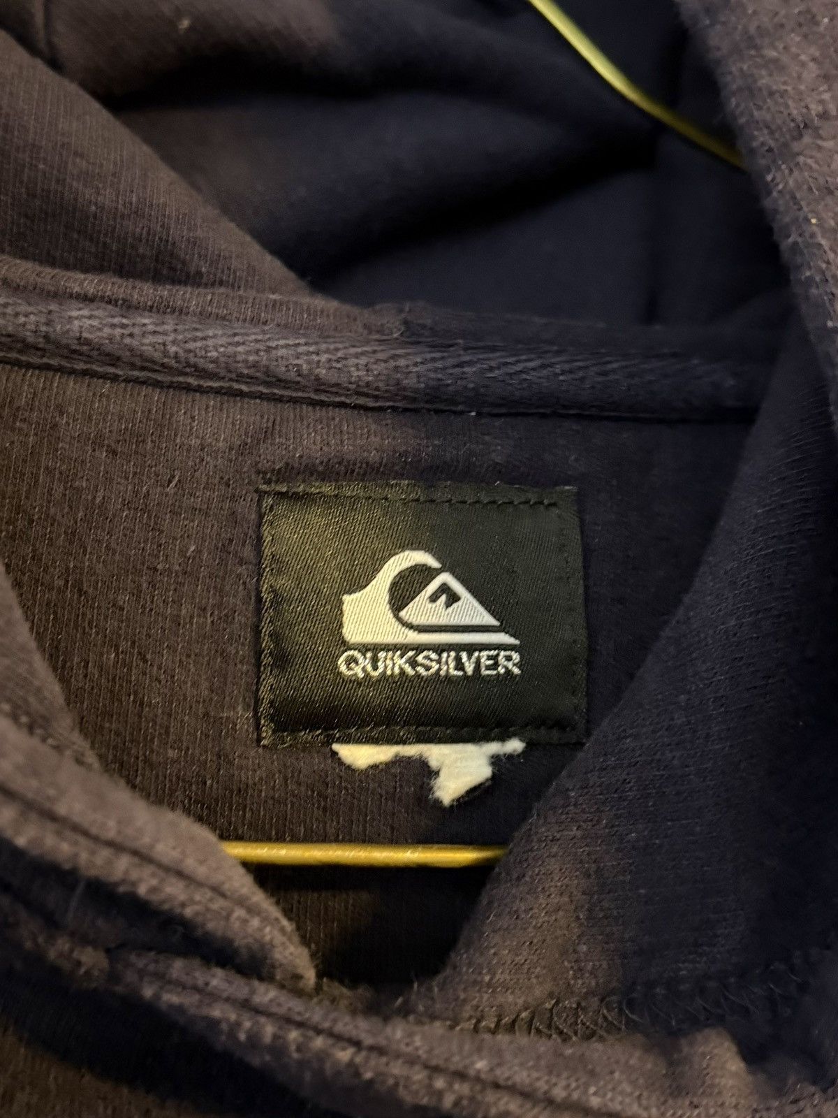 Quiksilver vtg 90s y2k quiksilver double sided hoodie w/ sleeve hit Size US L / EU 52-54 / 3 - 3 Thumbnail