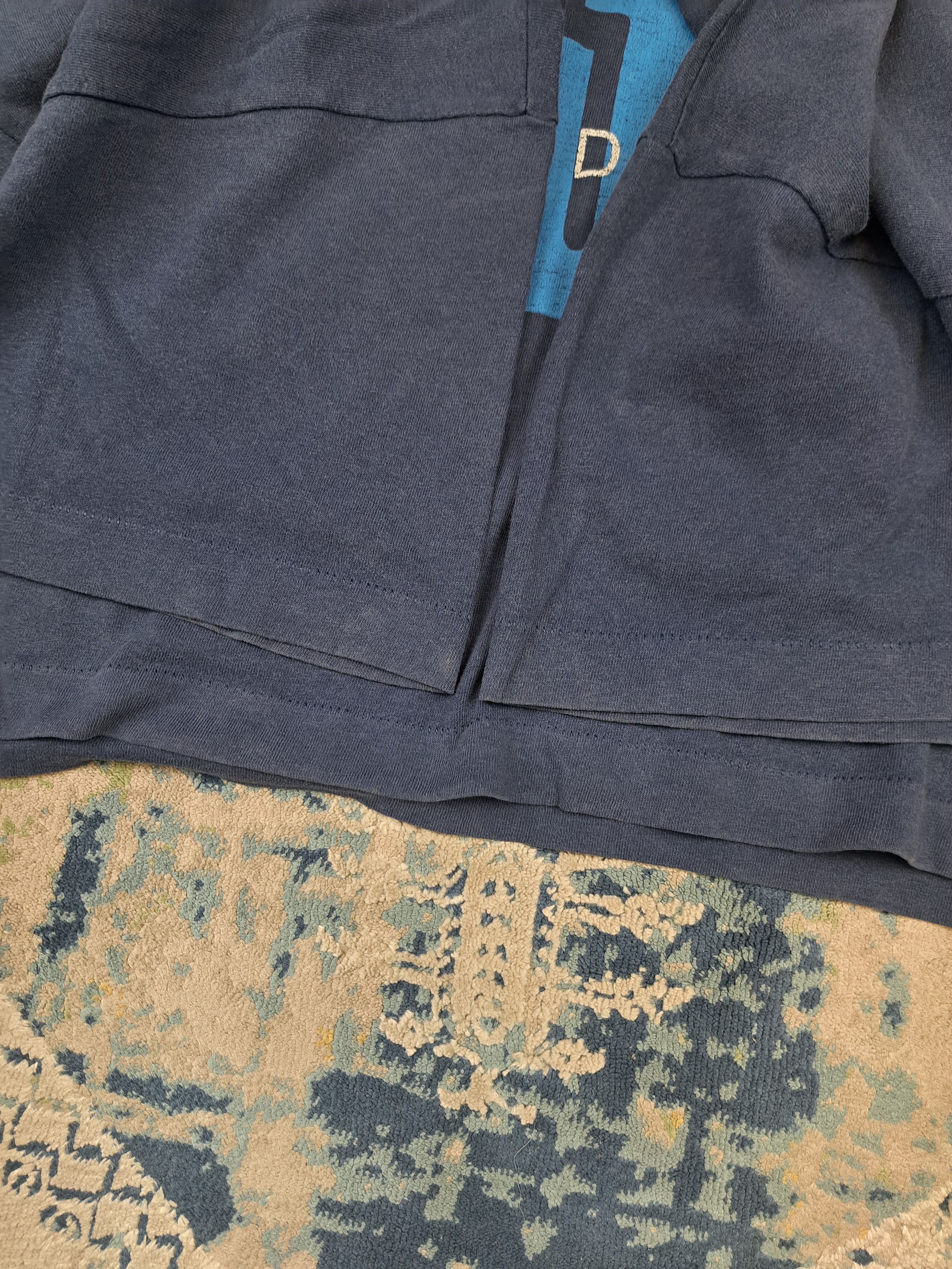 Vintage VTG 90s Screen Stars Single Stitch "Radio S" Distressed Tee Size US XL / EU 56 / 4 - 3 Thumbnail