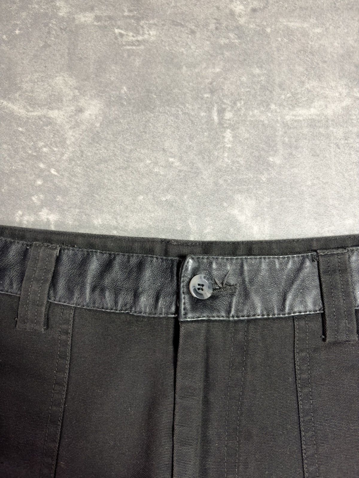 Roberto Cavalli Class Roberto Cavalli Leather Elements Cargo Denim Jeans 32 Size US 32 / EU 48 - 10 Thumbnail