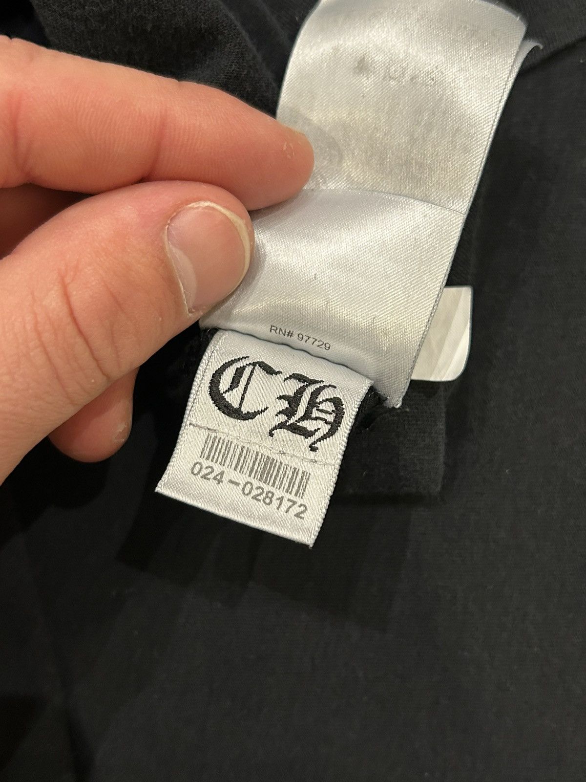 Chrome Hearts Chrome Hearts Neck Logo Pocket Tee Size US XL / EU 56 / 4 - 7 Thumbnail