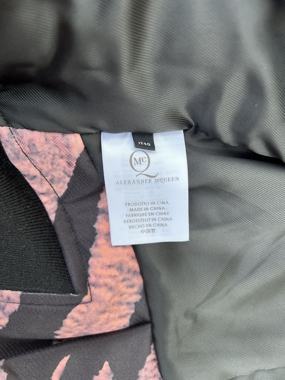 Alexander McQueen × Designer Alexander McQueen bomber jacket Size S / US 4 / IT 40 - 8 Thumbnail