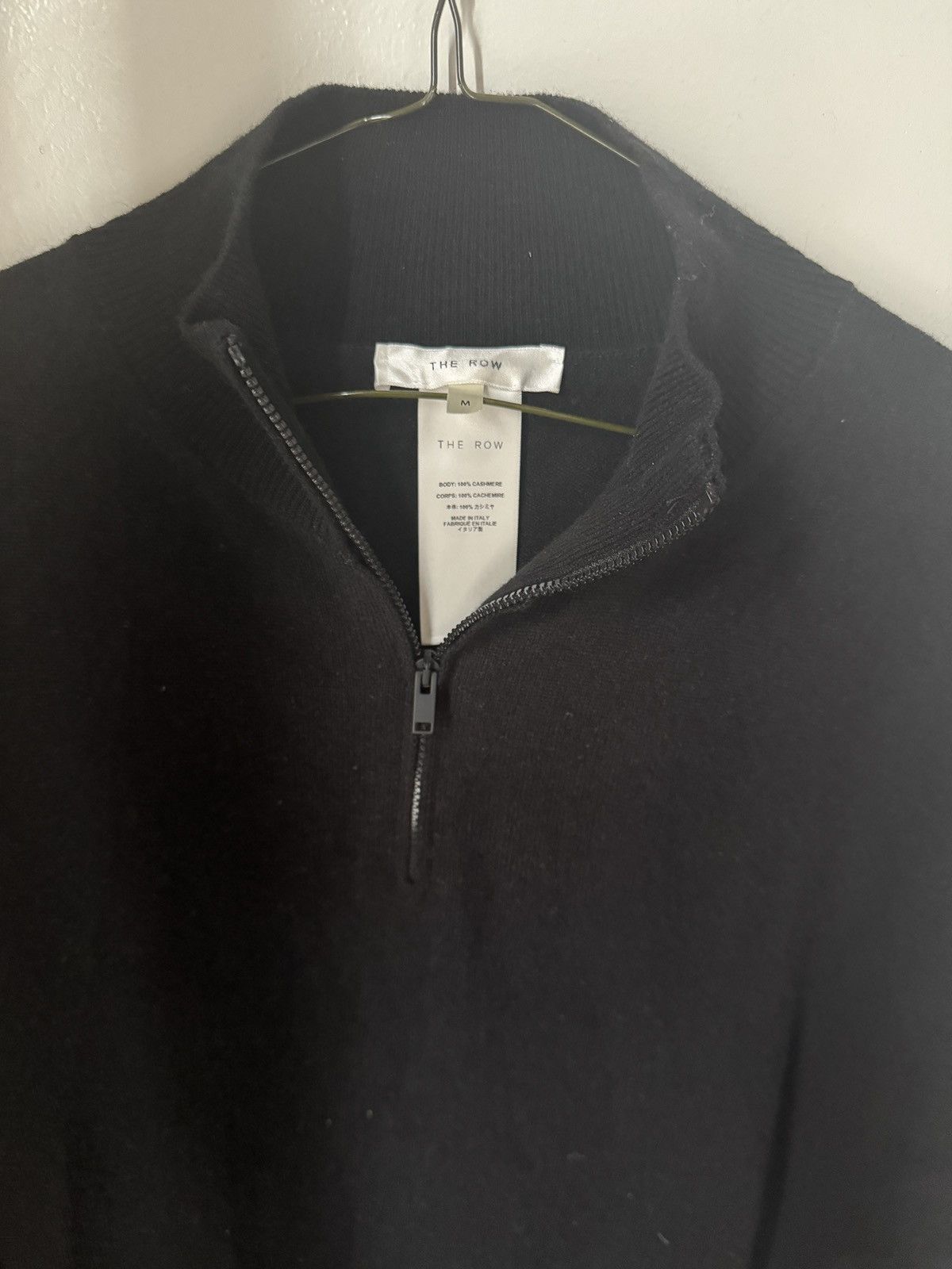 The Row The Row Cashmere Quarterzip Size M / US 6-8 / IT 42-44 - 6 Thumbnail