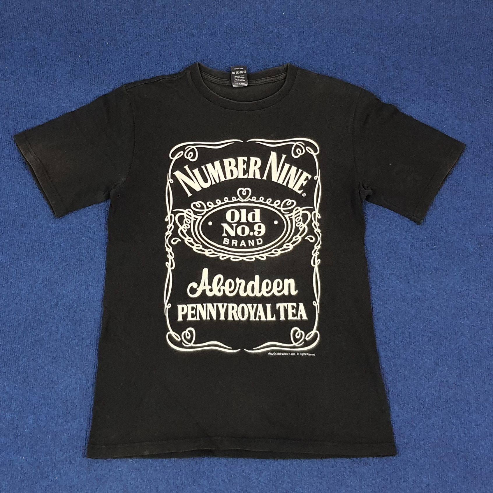 トップス 90s NUMBER (N)INE Logo printed T shirt Number (N)ine × Takahiromiyashita The Soloist. SS05 “Night