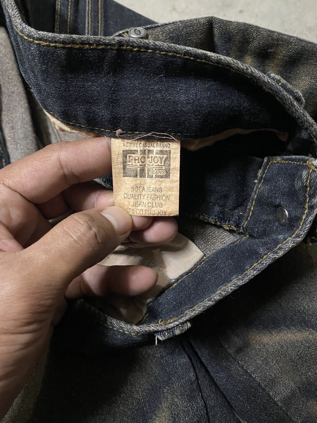 Hysteric Glamour × If Six Was Nine × Japanese Brand Flare Jeans Projoy Mud Rusty Stretch Denim Jeans p82 Size US 29 - 6 Thumbnail