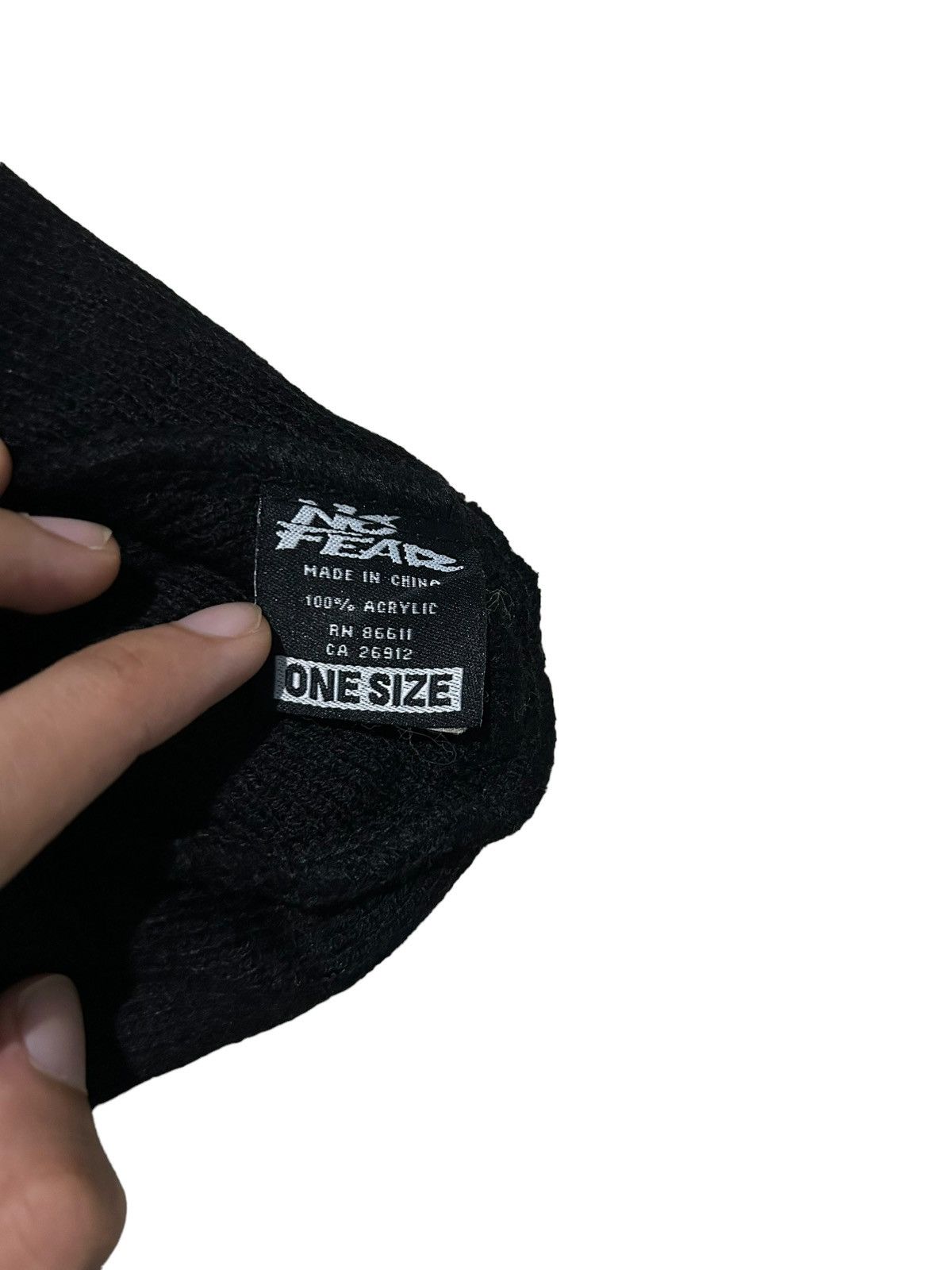 No Fear × Vintage NO FEAR Beanie Hats ☠️ Size ONE SIZE - 5 Thumbnail