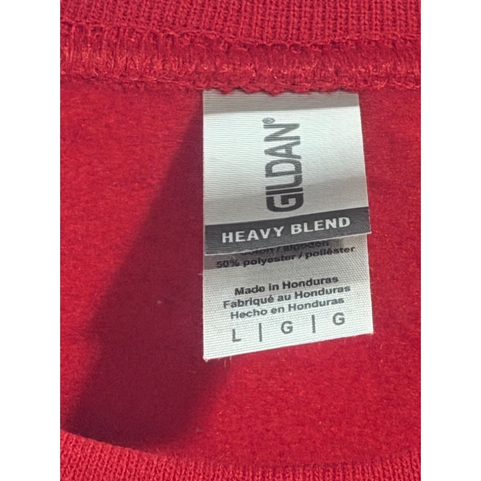 Gildan Kansas City Chiefs Size Woman's Large red sweatshirt Size L / US 10 / IT 46 - 4 Thumbnail