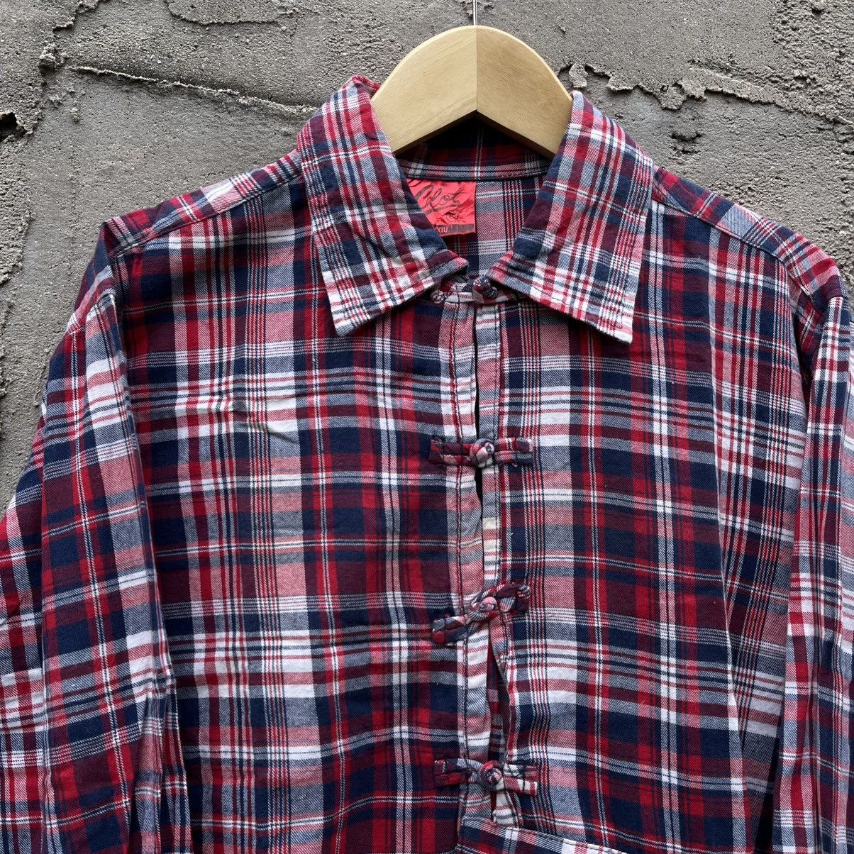 CLOT Clot Plaid Flanne Cheongsam Chinese Size US M / EU 48-50 / 2 - 2 Thumbnail