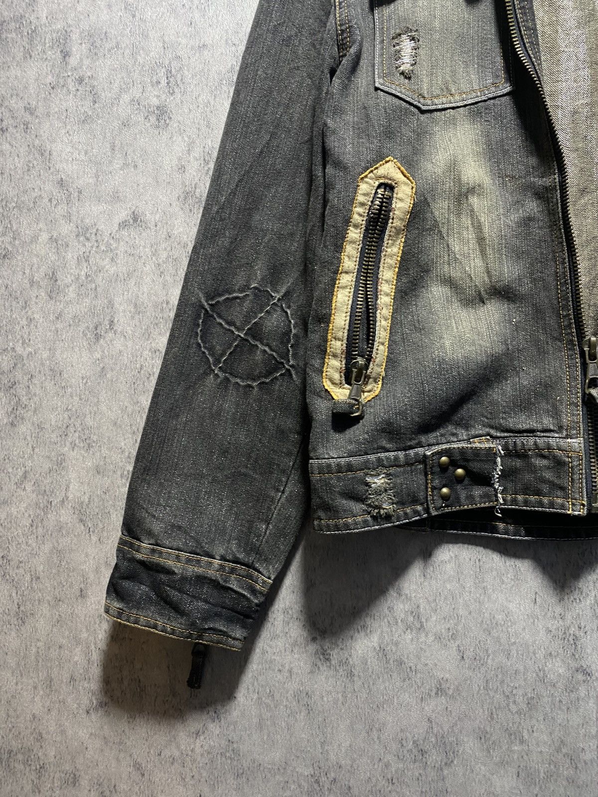 If Six Was Nine × Japanese Brand DAILY NEWS JACKET DENIM Size US M / EU 48-50 / 2 - 4 Thumbnail