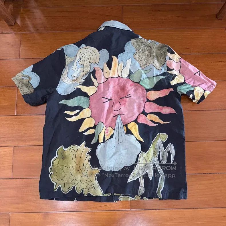 Our Legacy Our Legacy Sunflower Print Short Sleeve Shirt Size US S / EU 44-46 / 1 - 2 Thumbnail