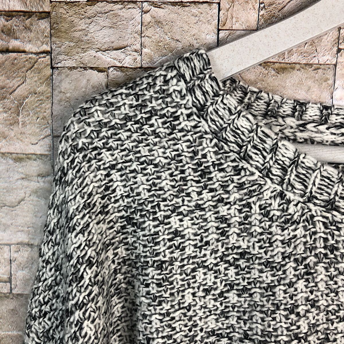 Homespun Knitwear × Japanese Brand Japanese Brand Grey Knitwear #A904 Size L / US 10 / IT 46 - 9 Thumbnail