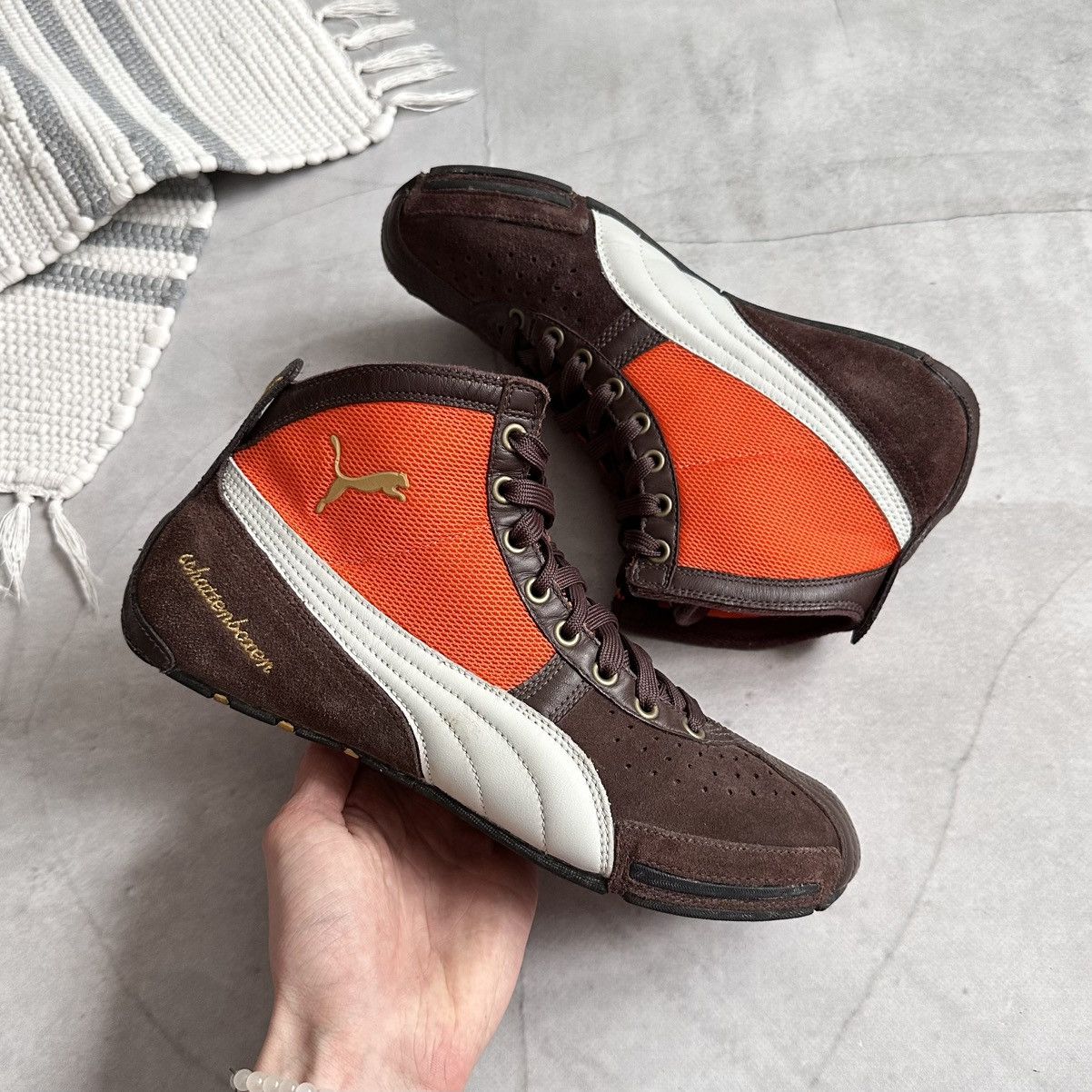 Dirk Bikkembergs Puma Boxing Racing High Sneakers Boots Speedcat Mostro Vibe Size US 9 / EU 42 - 8 Thumbnail