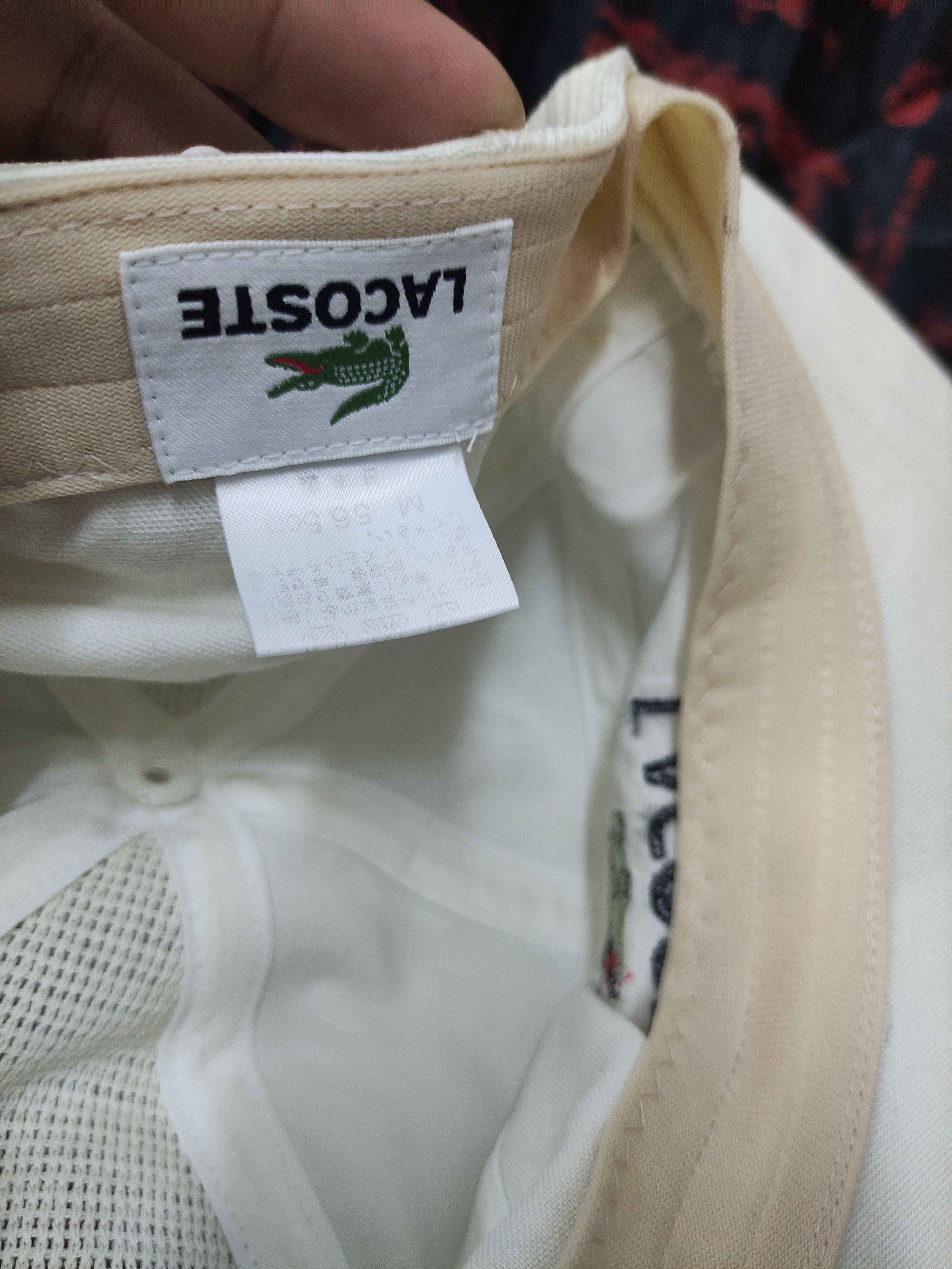 Lacoste × Vintage LACOSTE HALF MESH VINTAGE CAP Size ONE SIZE - 10 Thumbnail